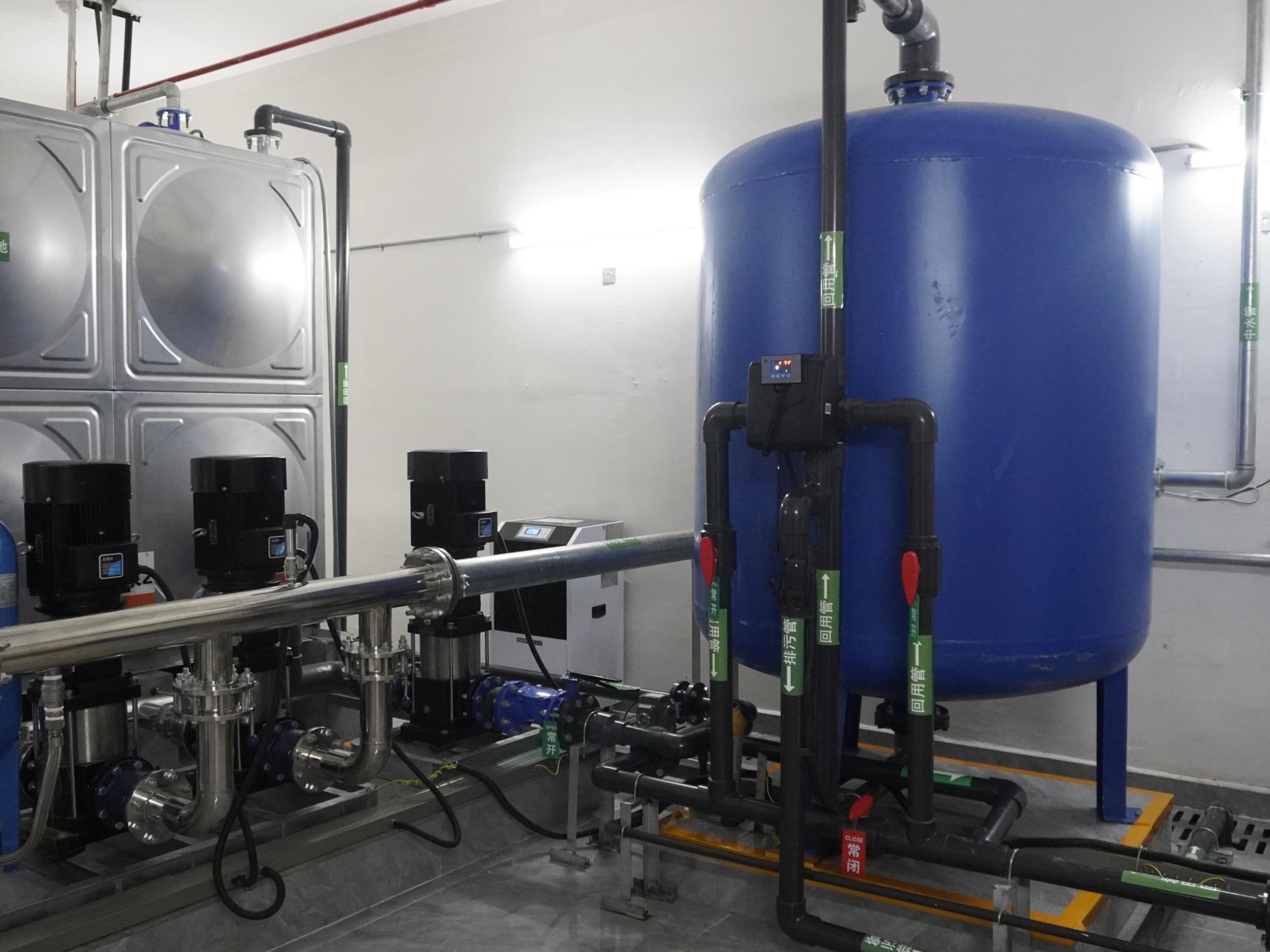 寫(xiě)字樓機(jī)房雨水回用系統(tǒng)